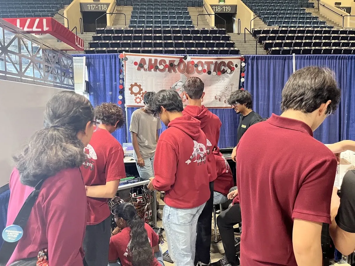 The Tear-A-Byte pit crew working at an event